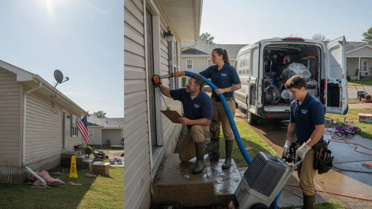 Ceiling Water Damage Restoration in Harwood, TX near me