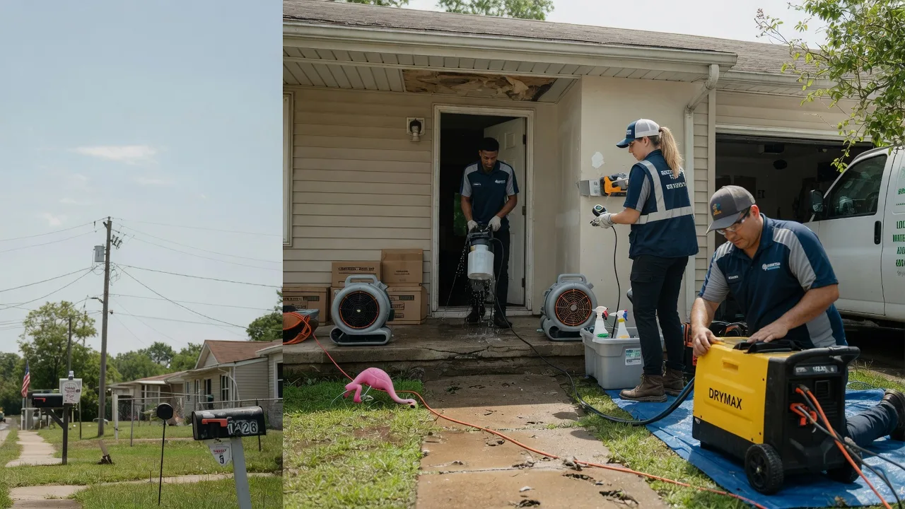 Storm Damage Water Removal in Harwood, TX near me